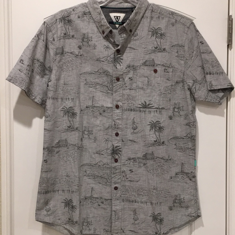 Vissla Hawaiian shirt